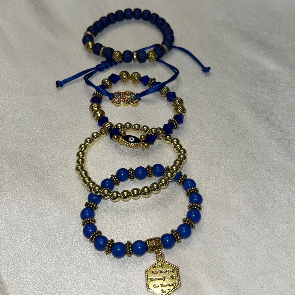 New boho stackable stretch bracelets. (5) - Picture 2 of 4